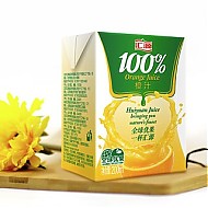 汇源 100%橙汁 1L*2盒
