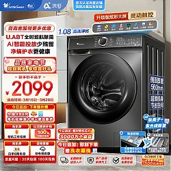 小天鹅 浣彩系列 TG100VT6XR17 滚筒洗衣机 10kg 金属钛