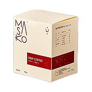 Masako 雅子 意式拼配黑咖啡挂耳咖啡挂耳式滤泡精品新鲜烘焙10g*10包