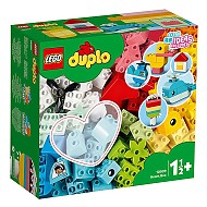 京东百亿补贴、PLUS会员：LEGO 乐高 Duplo得宝系列 10909 心形创意积木盒