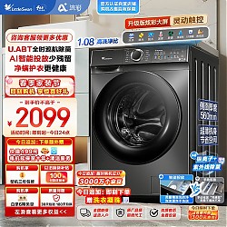 小天鹅 浣彩系列 TG100VT6XR17 滚筒洗衣机 10kg 金属钛