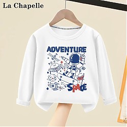 La Chapelle 儿童纯棉长袖t恤 3件