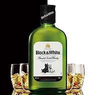 black & white 黑白狗 调配苏格兰威士忌200ml
