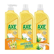 AXE 斧头 牌（AXE）柠檬芦荟护肤洗洁精 1.18kg*3瓶护肤型 餐具清洁剂