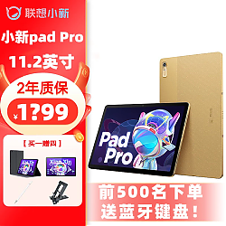 Lenovo 联想 平板小新ipad Pro2022版高清大屏护眼网课学习 pad Pro 11.28G+128G