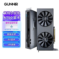 GUNNIR 蓝戟 Intel Arc A750 Index 8G 2050MHz