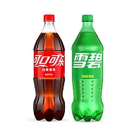 Fanta 芬达 Coca-Cola可口可乐  汽水碳酸饮料  1.25L*2瓶 可乐+雪碧