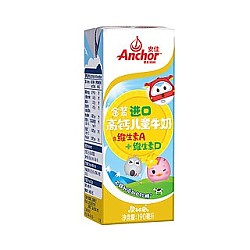 88VIP：Anchor 安佳 金装高钙儿童牛奶3.6g蛋白质草饲奶源0蔗糖190ml*27 1件装