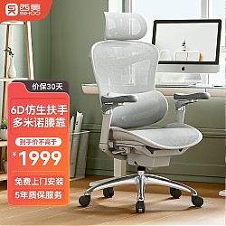 SIHOO 西昊 Doro C300 人体工学电脑椅 灰色 不带脚踏款