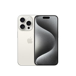 Apple 苹果 iPhone 15 Pro 5G手机 1TB 白色钛金属