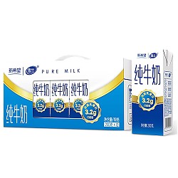 新希望 xuelan 雪兰 6.0蛋白质 纯牛奶 200g*16盒