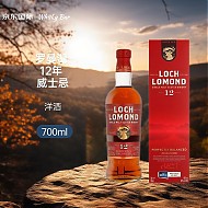 Loch Lomond 罗曼湖 12年 苏格兰 单一麦芽威士忌 46%vol 700ml