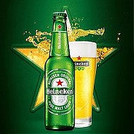 Heineken 喜力 啤酒 瓶装500ml/12瓶 整箱装啤酒