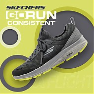 SKECHERS 斯凯奇 男士运动跑步鞋透气运动舒适休闲鞋时尚轻便慢跑鞋