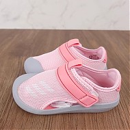百亿补贴：adidas 阿迪达斯 女儿童夏季透气舒适防滑魔术贴包头凉鞋 FY6042