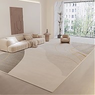 PLUS会员：BUDISI 布迪思 时代广场 客厅地毯 140*200cm