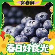 88VIP：blueberry 蓝莓 云南蓝莓 果径约15mm+ 中果 125g*盒