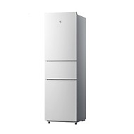 MIJIA 米家 BCD-216WMD 风冷三门冰箱 216L 银色