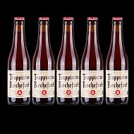 Trappistes Rochefort 罗斯福 Rochefort）比利时原装进口啤酒 修道院精酿啤酒 罗斯福6号 330mL 5瓶