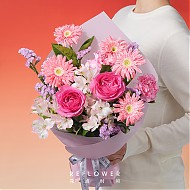 花点时间 情人节520定制款玫瑰花束 5月19日-21日期间收花